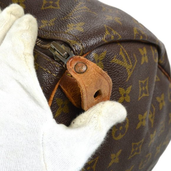 LOUIS VUITTON SPEEDY 40 HAND BAG PURSE vintage - Picture 8 of 12